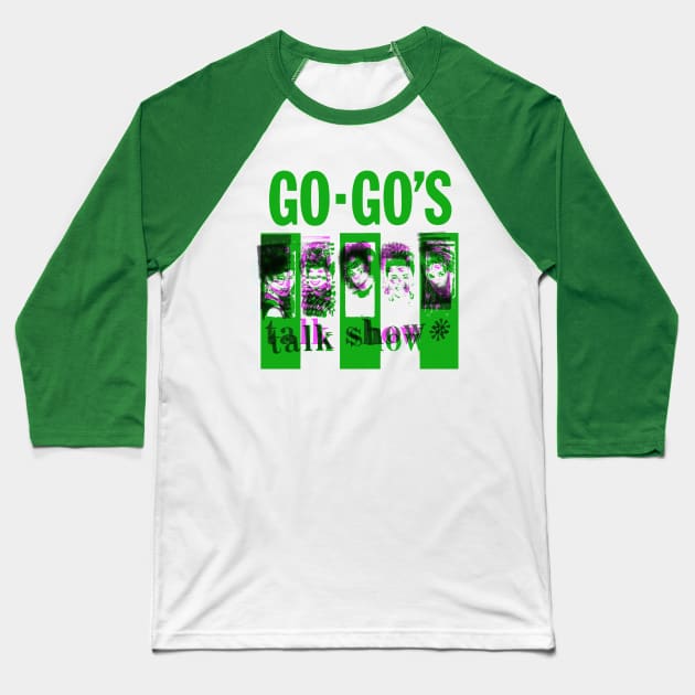 The Go-Go's offset graphic Baseball T-Shirt by HAPPY TRIP PRESS